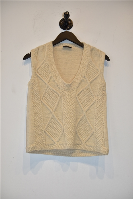 Cream A.P.C. Vest, size S