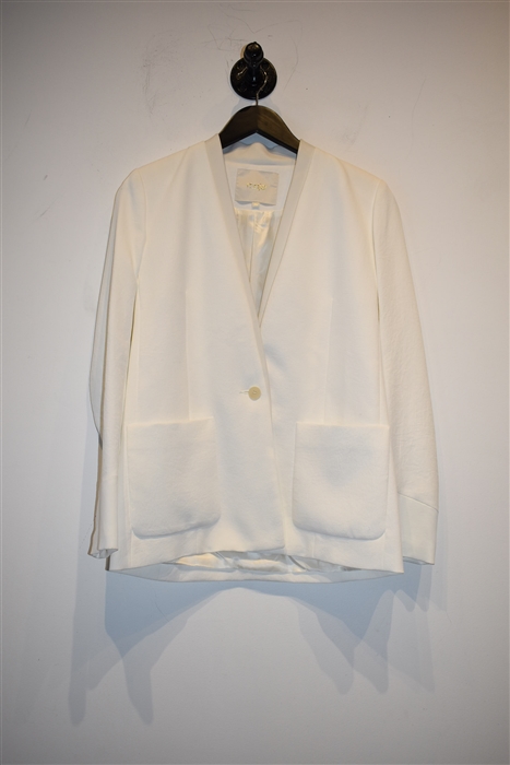 Bright White Maje Blazer, size 4
