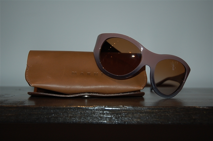 Taupe Marni Sunglasses, size O/S