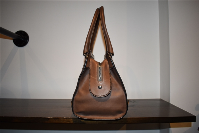 Mocca Bottega Veneta Satchel, size S