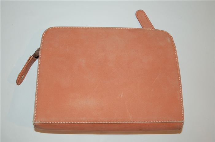 Peach Jil Sander Cosmetic Case, size S