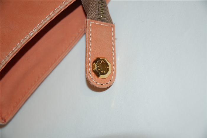 Peach Jil Sander Cosmetic Case, size S