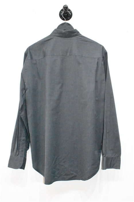 Dark Slate Giorgio Armani Button Shirt, size M