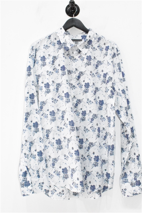 Floral John Varvatos Button Shirt, size XL