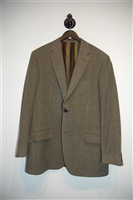 Brown Check Etro Blazer, size 44