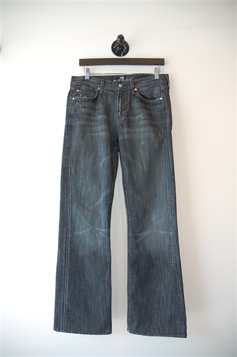 Faded Denim 7 For All Mankind Denim, size 30