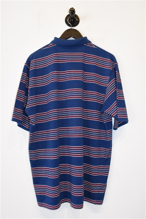 Blue Stripe Christian Dior - Vintage Polo, size L