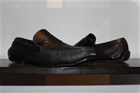 Black Leather Salvatore Ferragamo Loafer, size 10