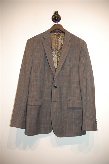 Gray Check Etro Blazer, size 44