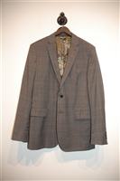 Gray Check Etro Blazer, size 44