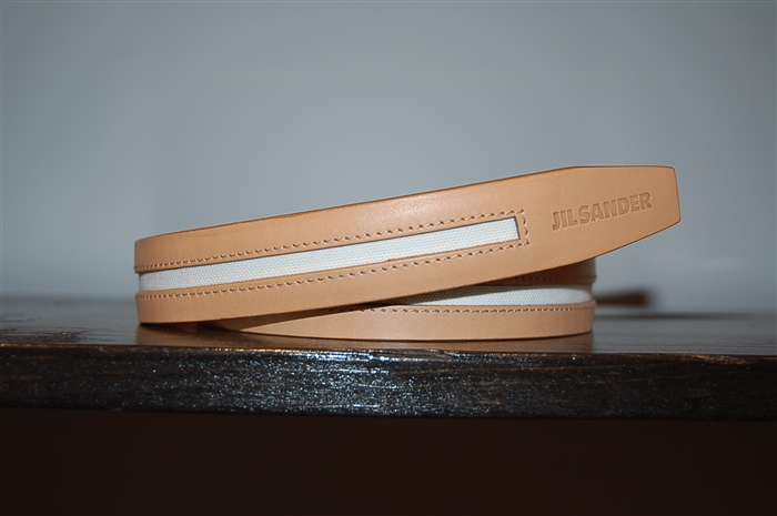 Tan Jil Sander Belt, size L