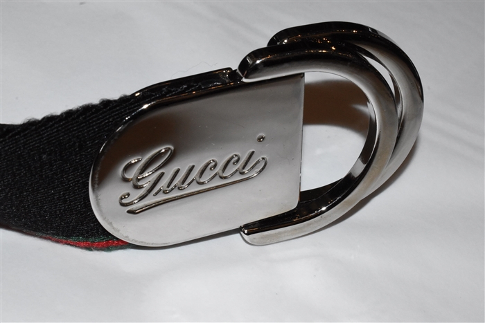 Black Stripe Gucci Belt, size XL