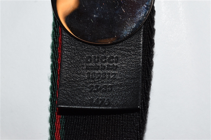 Black Stripe Gucci Belt, size XL
