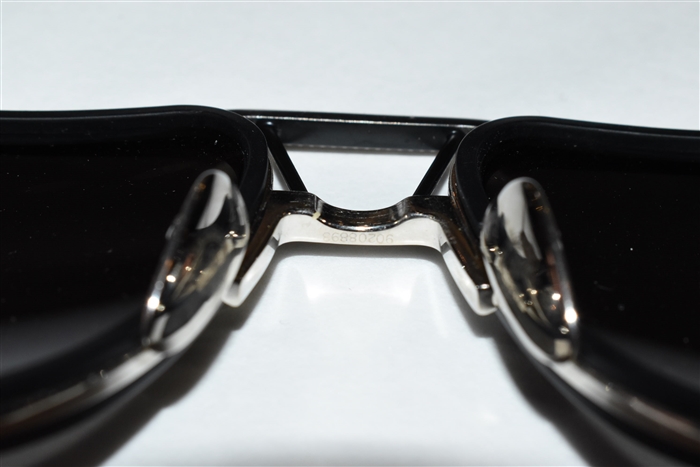 Black & Silver Chrome Hearts Sunglasses, size O/S