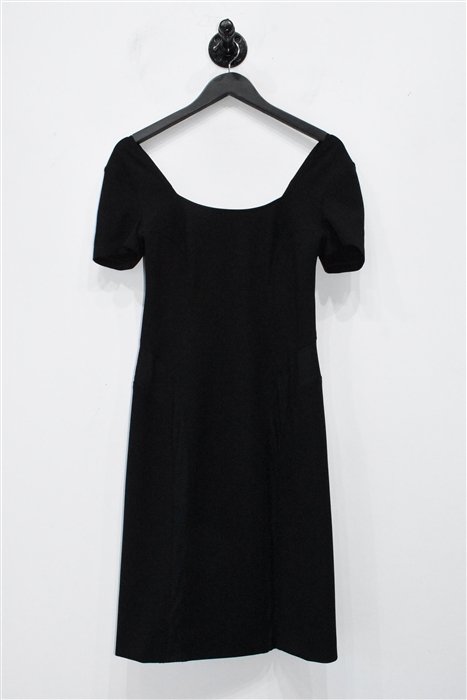 Basic Black Versace Sheath Dress, size 8