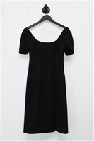 Basic Black Versace Sheath Dress, size 8