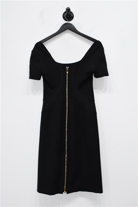 Basic Black Versace Sheath Dress, size 8
