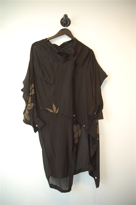 Black Junya Watanabe Wrap Top, size M