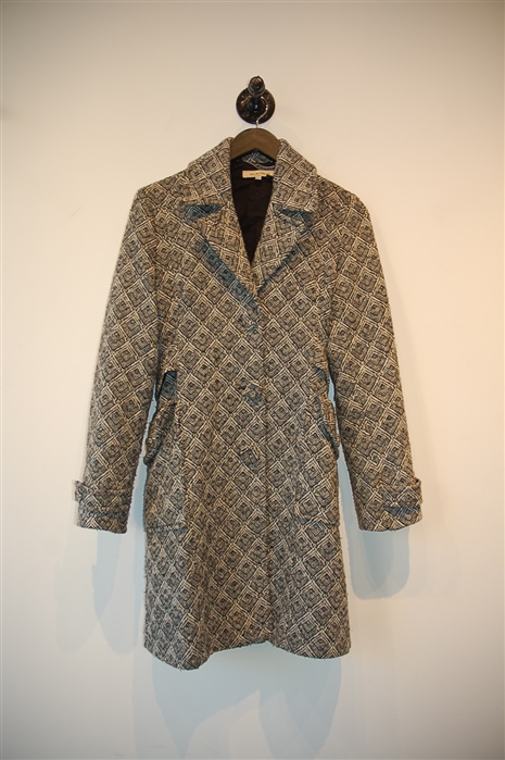Black & White See by Chloe Coat, size 6