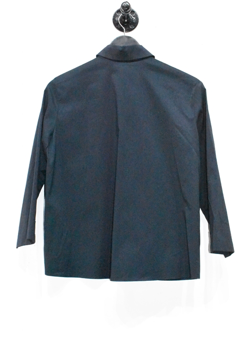 Navy Luisa Cerano Button Shirt, size 4