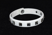 Soft White Swarovski Bracelet, size O/S
