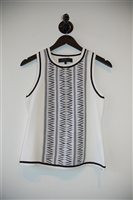 White & Black Rag & Bone Tank Top, size S