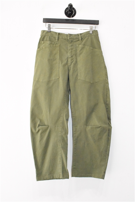 Military Green Nili Lotan Trousers, size S