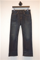 Dark Denim Rag & Bone Straight Leg Jean, size 28