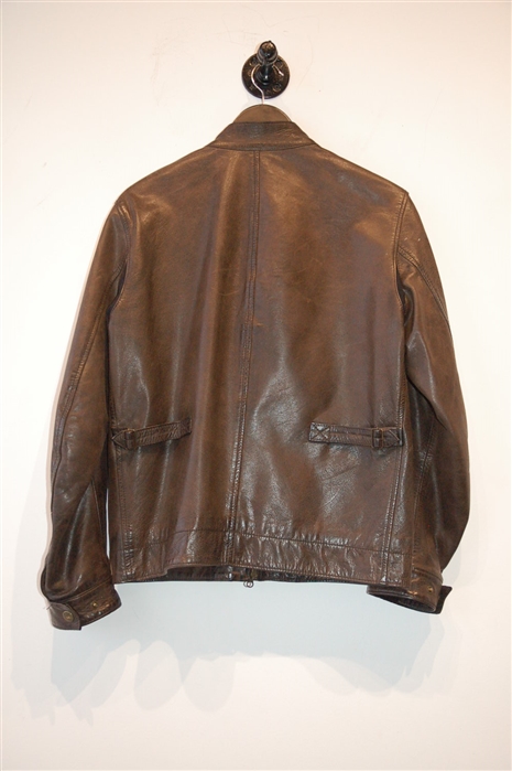 Aged Leather Belstaff Leather Jacket, size M