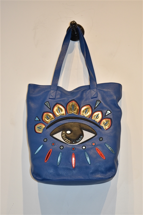 Primary Blue Kenzo Tote, size L