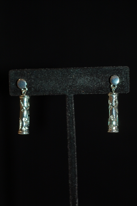 Rhodium Nina Ricci Earrings, size O/S