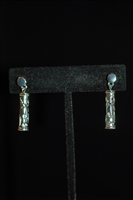 Rhodium Nina Ricci Earrings, size O/S