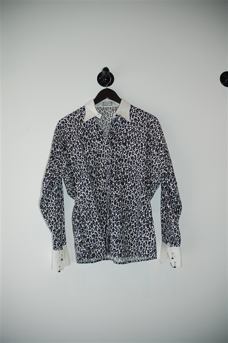 Animal Print Gianni Versace - Vintage Blouse, size S