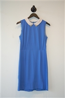 China Blue Sandro Sheath Dress, size S