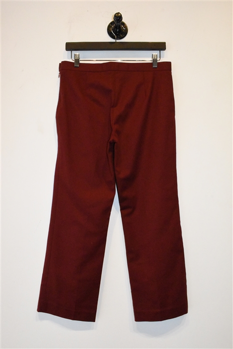 Merlot The Row Cropped Trousers, size 4