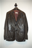 Ebony Gimo's Leather Blazer, size L