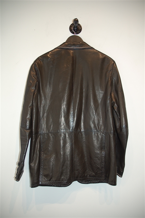 Ebony Gimo's Leather Blazer, size L