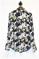 Floral Equipment Silk Shirt, size L