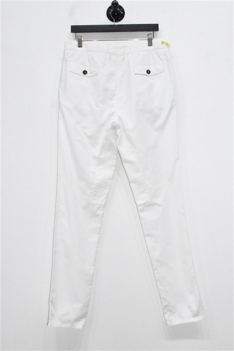 Soft White Brunello Cucinelli Trousers, size 34