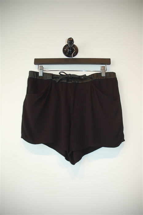 Basic Black Helmut Lang Shorts, size 8