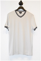Pale Gray Giorgio Armani T-Shirt, size L