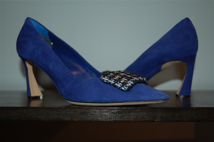 Royal Blue Dior Pumps, size 8