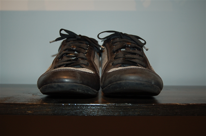 Black & Gray Emporio Armani Sneaker, size 11