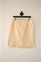 Butter Fendi Pencil Skirt, size 10