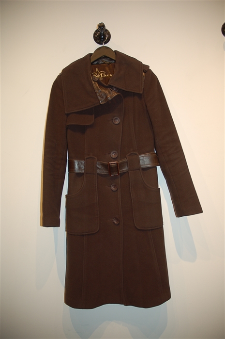 Chocolate Mackage Coat, size S