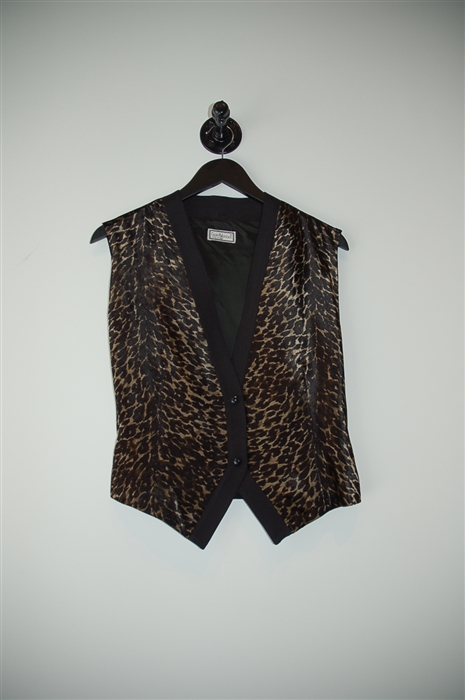 Animal Print Gianni Versace - Vintage Vest & Skirt, size 4
