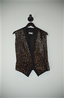 Animal Print Gianni Versace - Vintage Vest & Skirt, size 4