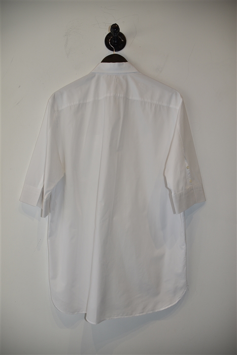 Bright White Neil Barrett Short-Sleeved Shirt, size L