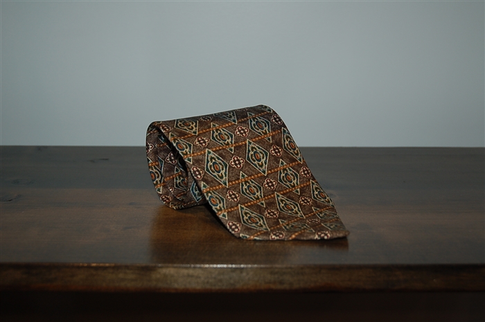 Mottled Brown Christian Dior - Vintage Tie, size O/S
