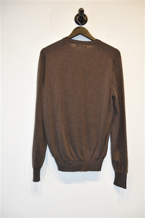 Chalky Brown Brunello Cucinelli Pullover, size M